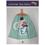 Crochet Top Hand Towel / Tea Towel -  Keep Calm and Drink Tea